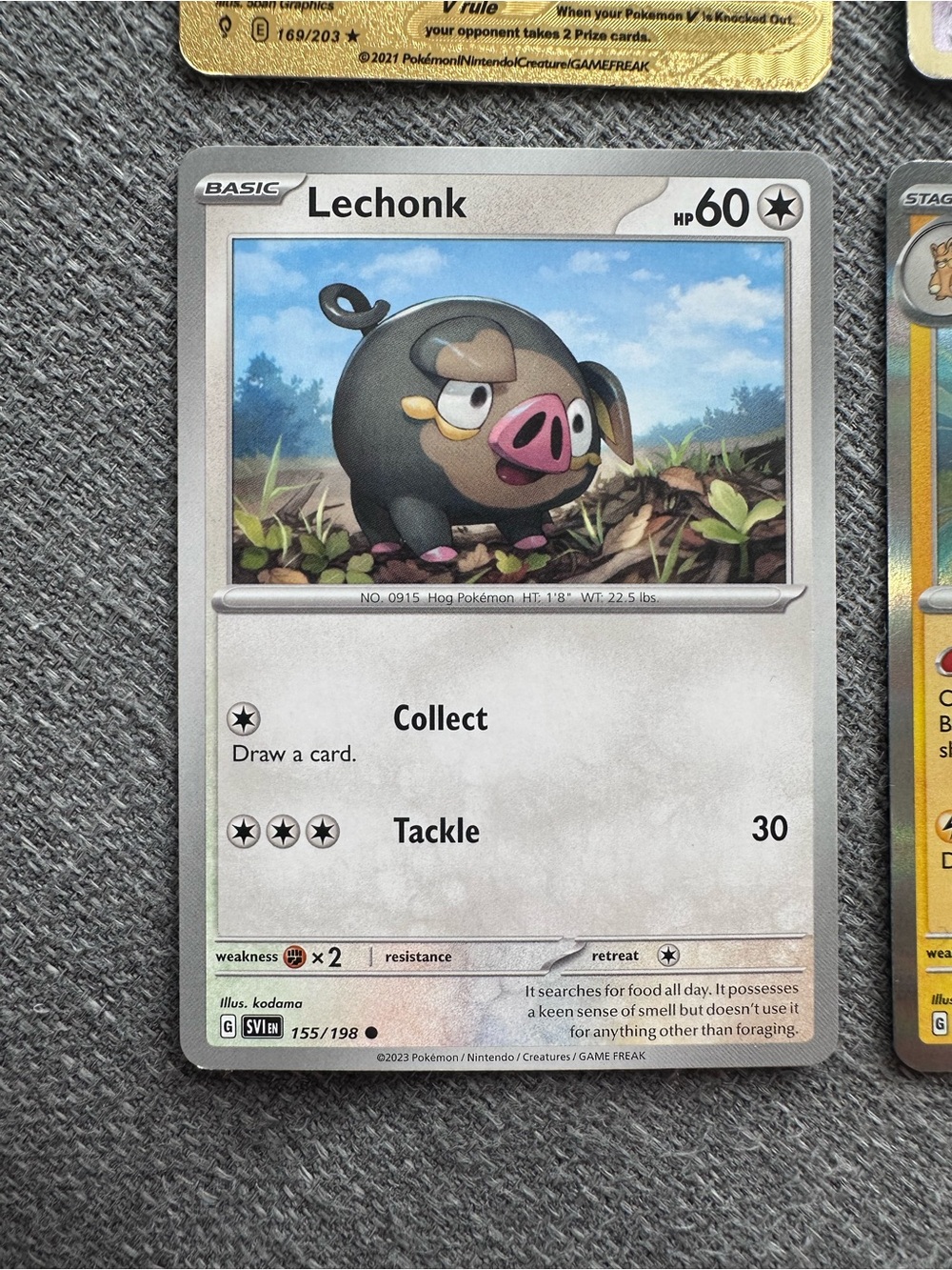 Pokemon Trading Card Lot - Gold Flareon V, Yellow Pikachu, Blue Latias - Picture 5 of 16